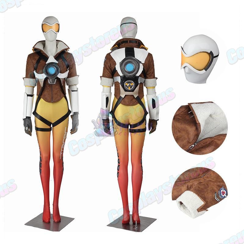 Overwatch 2 Tracer Cosplay Costume Suit