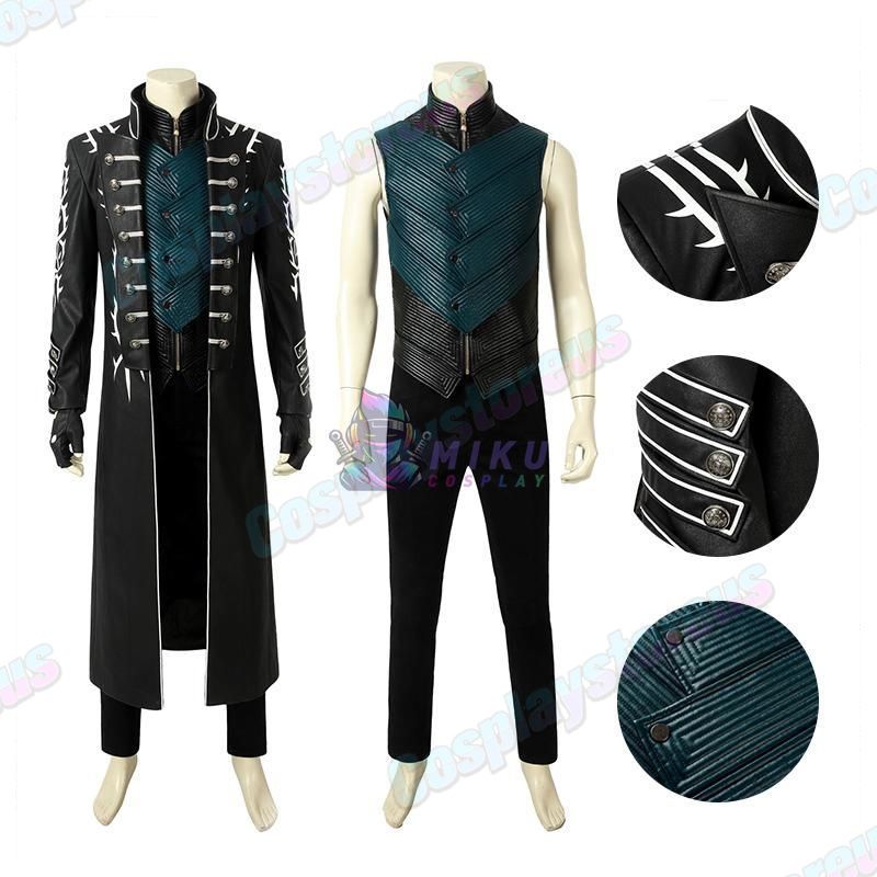 Vergil Cosplay Costumes Devil May Cry 5