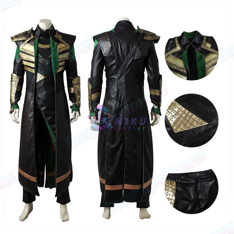 Loki Cosplay Costume Thor: The Dark World Character Outfit
