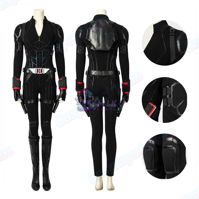 Adults Avengers Black Widow Costume Natasha Romanoff Suit