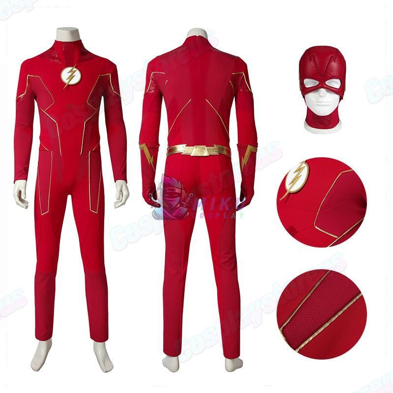 The Flash S6 Barry AllenFlash Cosplay Costume