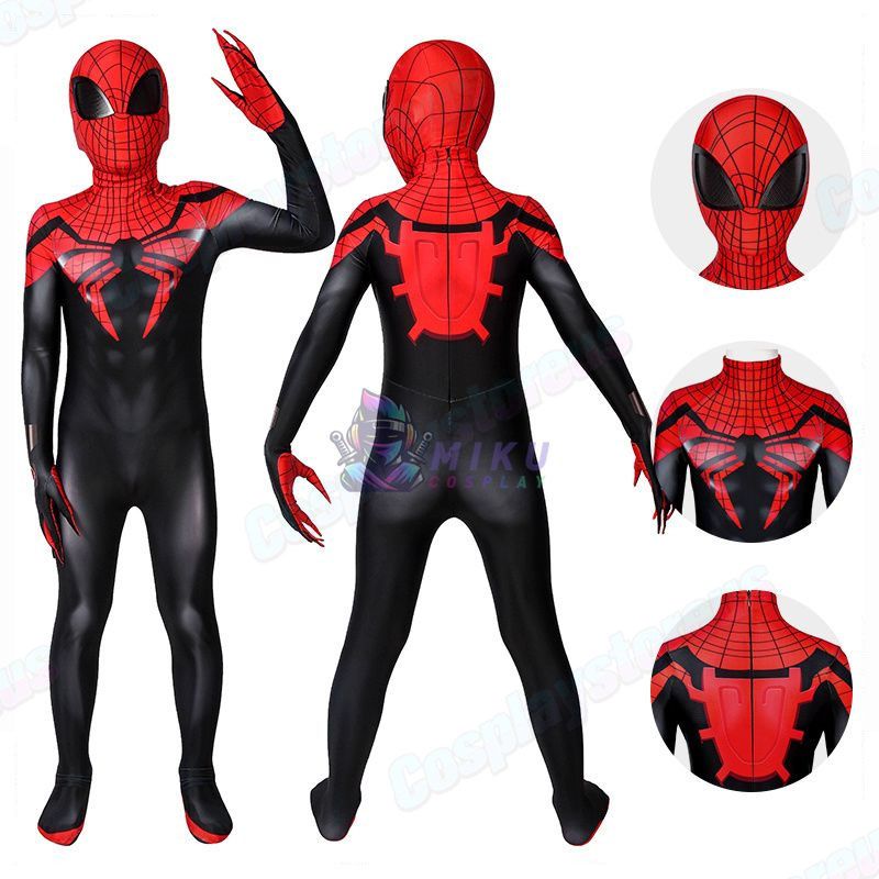 Kids Spiderman Suit Spiderman Comics Cosplay Costume