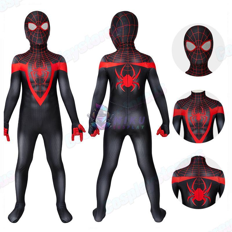 Spider-Man Ultimate Edition PS5 Kids Spiderman Cosplay Costume