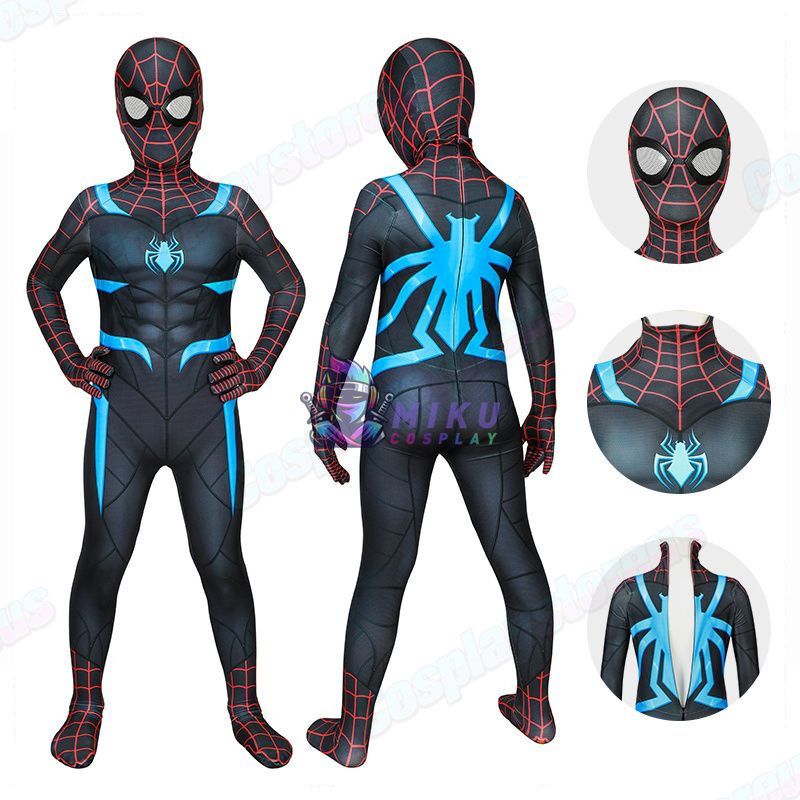 Comic Spider-Man Secret Wars Spiderman Cosplay Costume for Kids