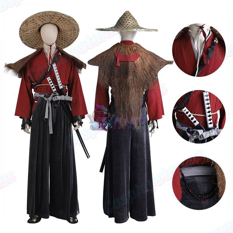 Ghost of Tsushima Samurai Cosplay Costume for Sale