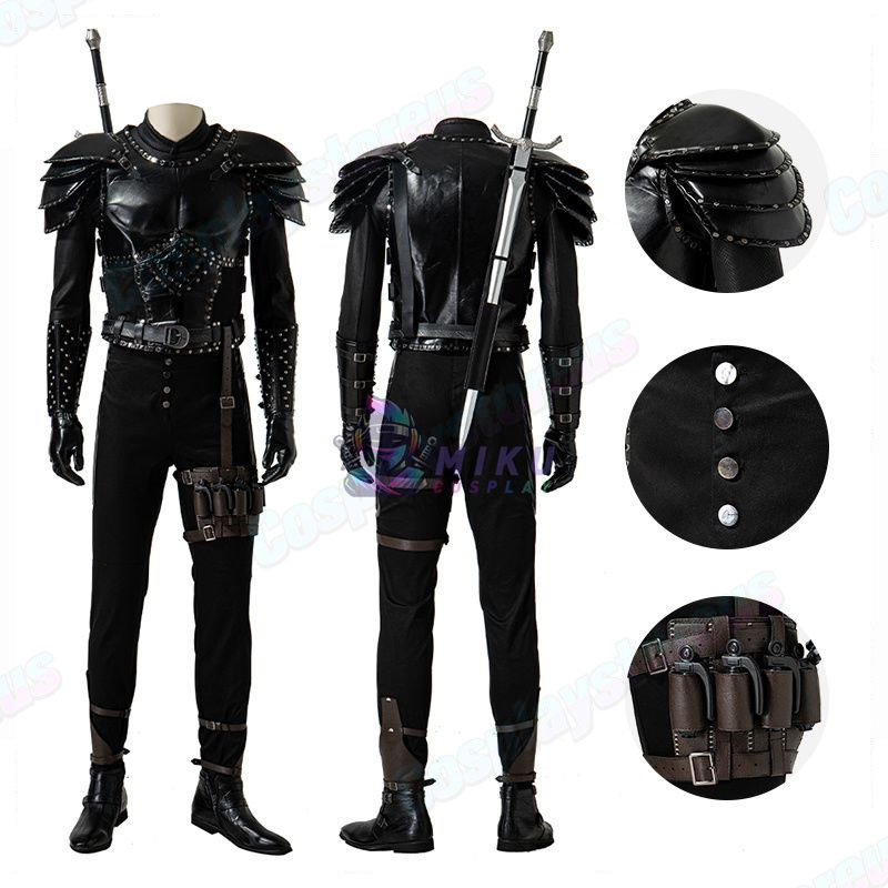 Geralt Cosplay Costume The Witcher Season 2