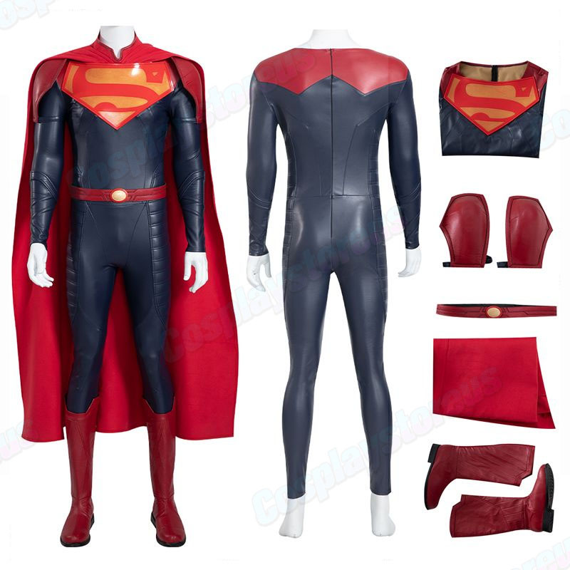 DC New Superman Jon Kent Cosplay Costume