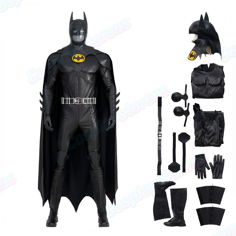 The Flash 2023 Keaton Batman Cosplay Costume